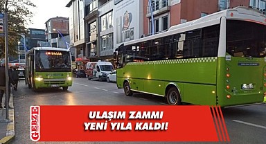 Ulaşımda zam yeni yılda belli olacak!