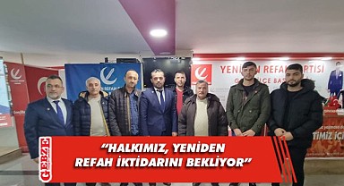 Yeniden Refah Gebze, divan toplantılarına devam ediyor