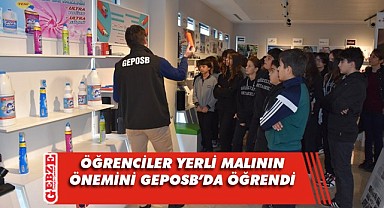 'Yerli Malı Haftası'na GEPOSB desteği