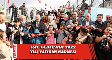 2022 yılı, Gebze'de dolu dolu geçti