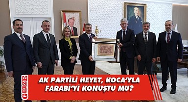 AK Parti heyeti, Bakan Koca'yla bir araya geldi