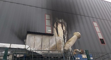  Alüminyum fabrikasında yangın paniği