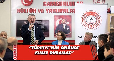 Büyükakın, Gebze'deki Samsunluları ziyaret etti