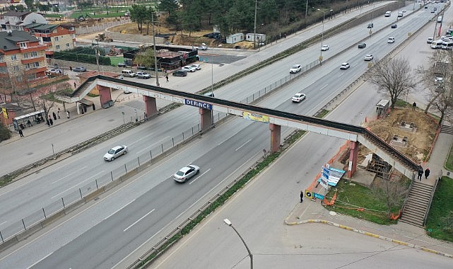 Büyükşehir’den iki modern üstgeçit