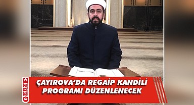 Çayırova’da Regaip Kandili Programı