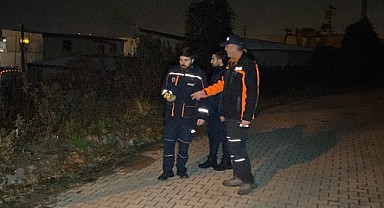 Çevreye yayılan koku ekipleri harekete geçirdi