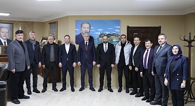 Cumhur İttifakı ortakları AK Parti Kocaeli İl Başkanlığı’nda 