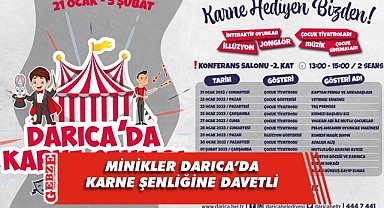 Darıca Belediyesi karne şenliği düzenliyor