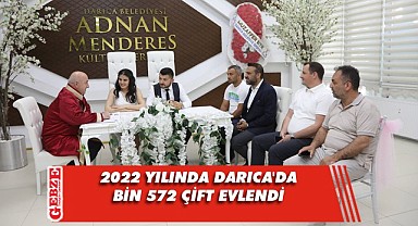 Darıca'da 2022 yılında sevenler birbirlerine kavuştu