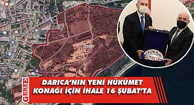 Darıca'nın yeni hükümet konağı için ihale zamanı!