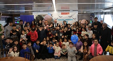 Darıcalı çocuklar İstanbul Boğazı'nı gezdi
