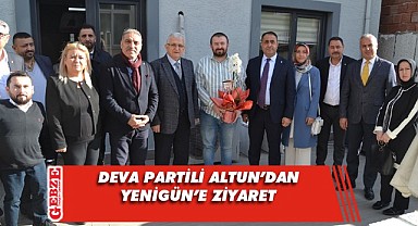 DEVA Partisi heyetinden gazetemize yeni yaş ziyareti