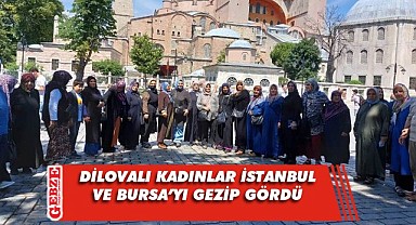 Dilovalı 5 bin 250 kadın İstanbul ve Bursa’yı gezdi