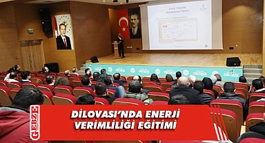 Dilovası personeline enerji verimliliği eğitimi verildi