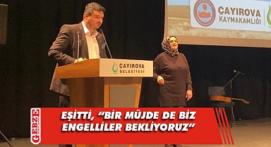 Eşitti, engelli vatandaşların ÖTV problemini gündeme getirdi