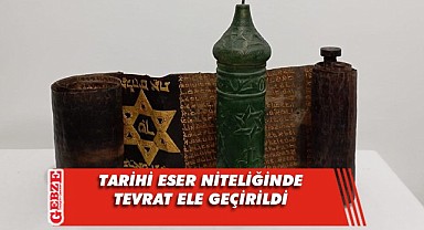 Gebze'de tarihi eser operasyonu!