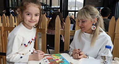 Gebzeli minikler tatilin keyfini çıkarıyor