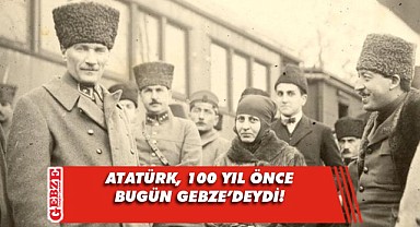 Gebzeli tarihçi, Ata'nın şehrimize gelişini anlattı