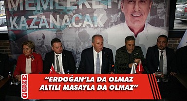 İnce, Gebze’de hem iktidarı hem de muhalefeti eleştirdi