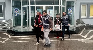 İş yeri hırsızları suçüstü yakalandı 