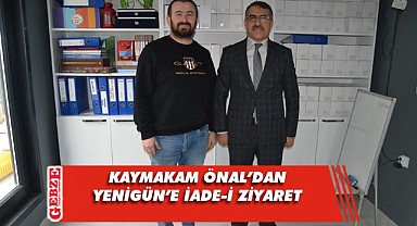 Kaymakam Önal’dan Gebze Yenigün’e ziyaret