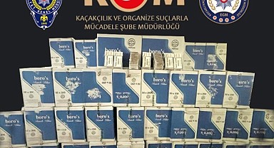 Kocaeli'de 740 bin makaron ele geçirildi