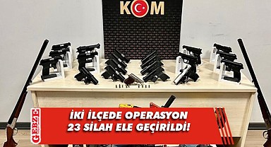 Kocaeli'de silah kaçakçılığı operasyonu!