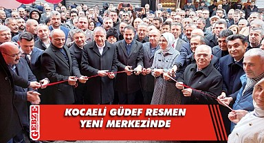 Kocaeli GÜDEF'in yeni merkezi dualarla açıldı