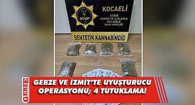 Kocaeli'nde uyuşturucu operasyonları devam ediyor