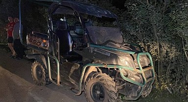 Köpeğe çarpmamak için çöp kutusuna girdi: 4 yaralı 