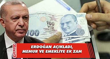 Memur ve emekliye ek zam verilecek