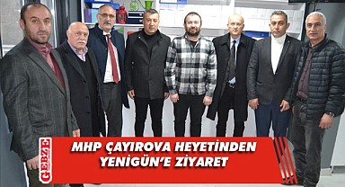 MHP Çayırova'dan Yenigün'e ziyaret