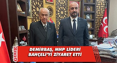 MHP'li Demirbaş, Devlet Bahçeli'ye gitti