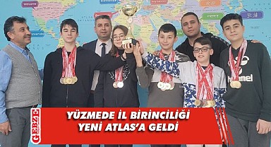 Okullar arası yüzme yarışına Yeni Atlas damgası