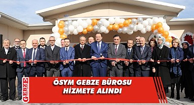 ÖSYM bürosunun resmen kurdelesi kesildi!