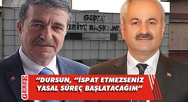 Recep Dursun'dan Büyükgöz'e sert eleştiri