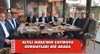 Saadet Çayırova, altılı masayı topladı