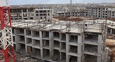 Sağlık Kent Konutları inşaatı hızla ilerliyor