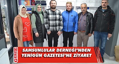 Samsunlulardan Gebze Yenigün’e ziyaret