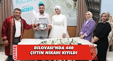 Şayir, Dilovalı çiftlerin sevinçlerine ortak oldu