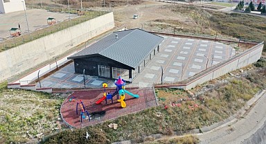 Seyir terasının kafeteryası tamamlandı