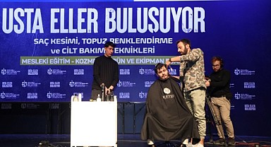 Usta eller, Büyükşehir’in fuarında buluştu