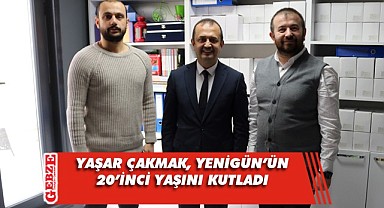 Yaşar Çakmak'tan gazetemize ziyaret