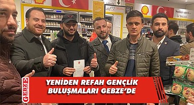 Yeniden Refahlı gençler Gebze'de sahaya indi