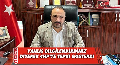 Yıldırım'dan, CHP İl Başkanına Tavşancıl tepkisi