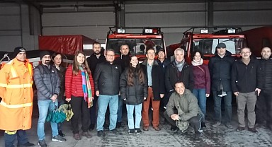 Büyükşehir İtfaiyesi Yunanistan’da