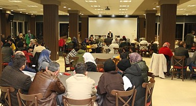 Darıca'da depremzedelerle kandil programı