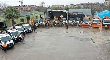 Darıca karla mücadele için teyakkuzda 