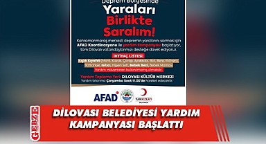Dilovası'nda yardım kampanyası başlatıldı!