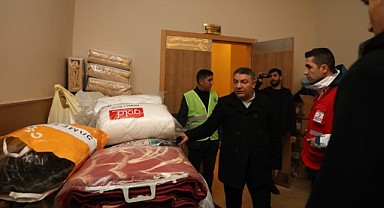 Dilovası'ndan deprem bölgesine yardım